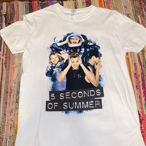 5 Seconds of Summer Concert T-shirt